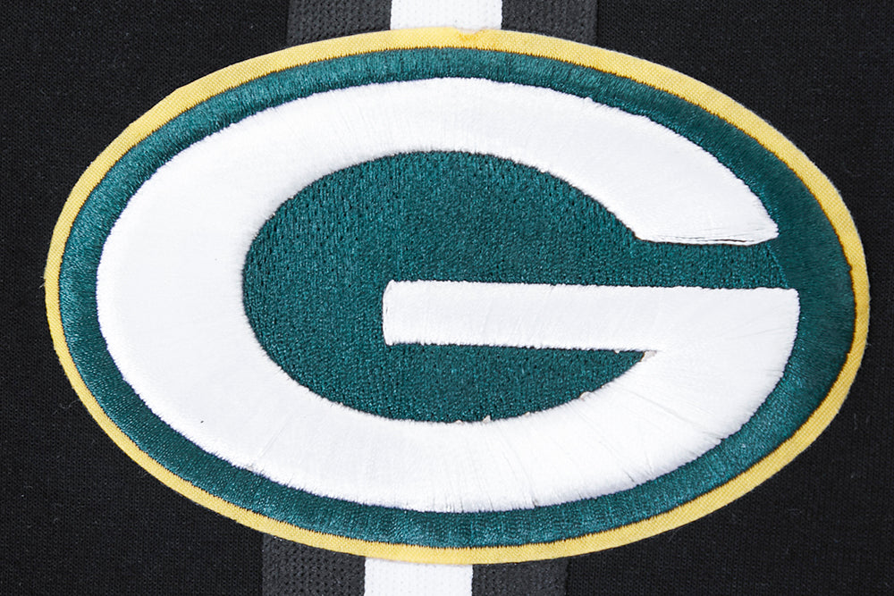 NFL GREEN BAY PACKERS CLASSIC CHENILLE SHORT (BLACK)