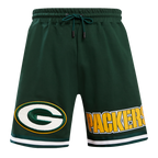 NFL GREEN BAY PACKERS CLASSIC CHENILLE SHORT (FOREST GREEN)