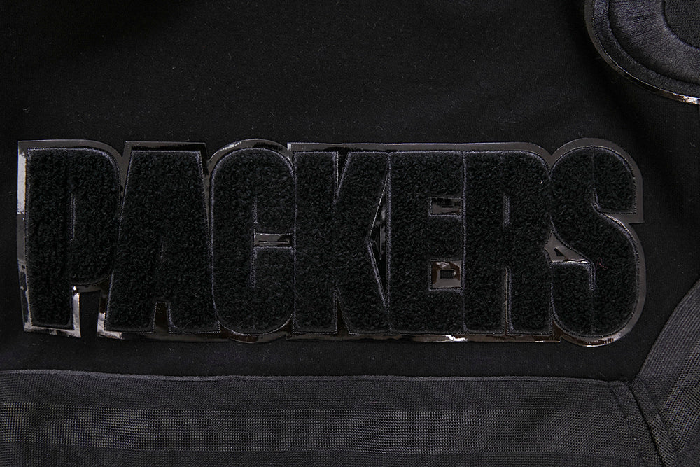 NFL GREEN BAY PACKERS TRIPLE BLACK SHORT (TRIPLE NOIR)