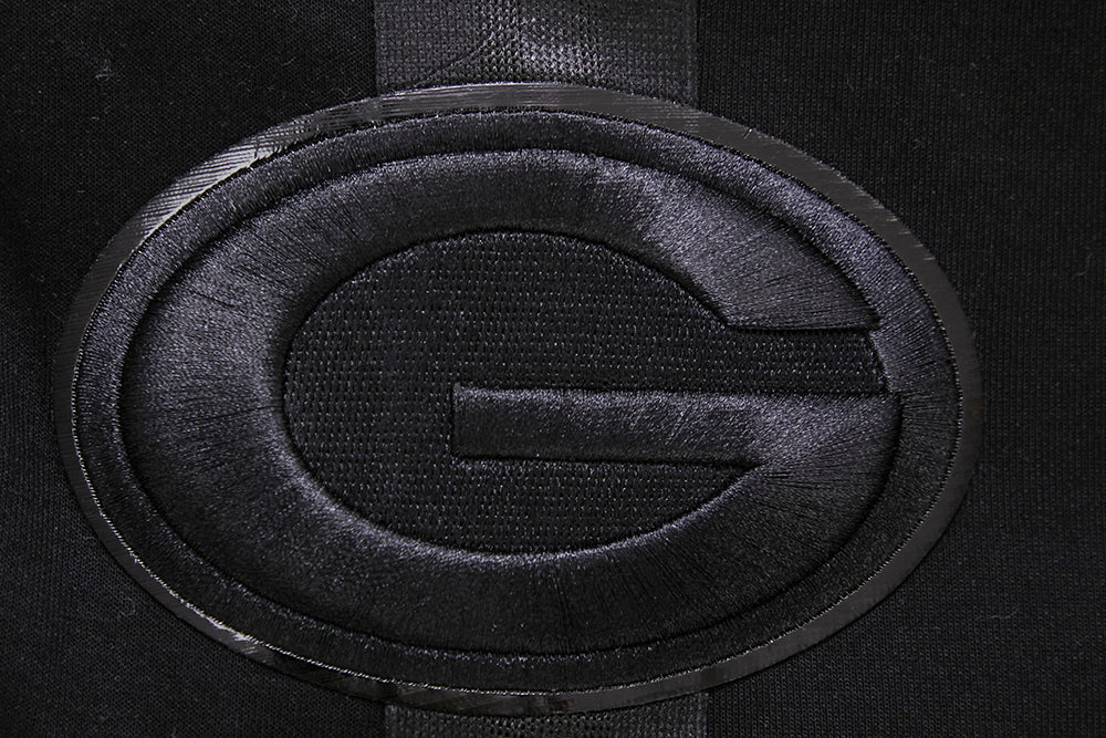 NFL GREEN BAY PACKERS TRIPLE BLACK SHORT (TRIPLE NOIR)
