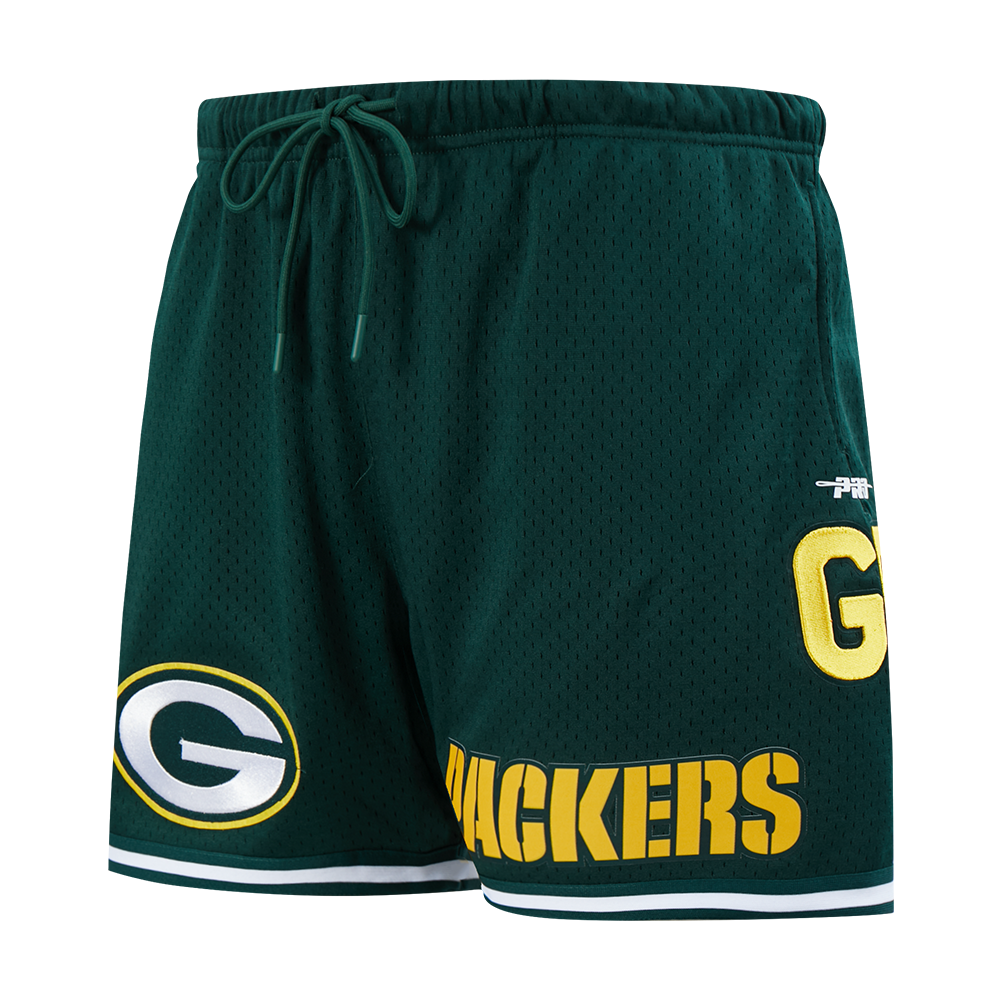 NFL GREEN BAY PACKERS MESH SHORT (VERT FORÊT)