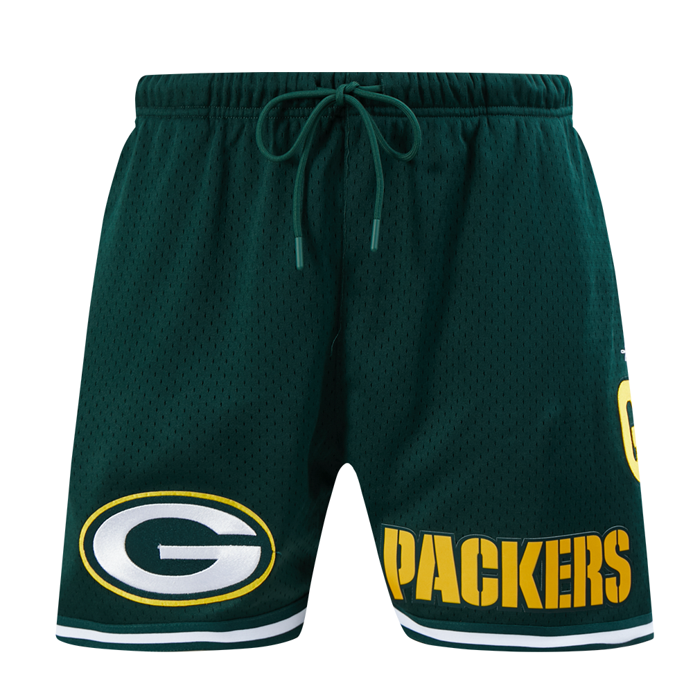 NFL GREEN BAY PACKERS MESH SHORT (VERT FORÊT)