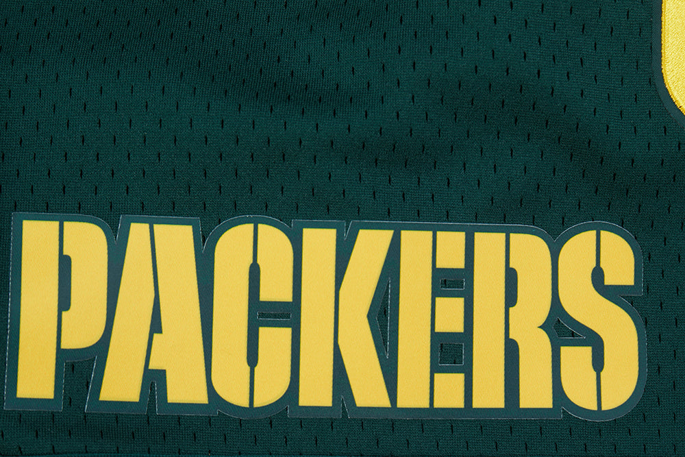 NFL GREEN BAY PACKERS MESH SHORT (VERT FORÊT)