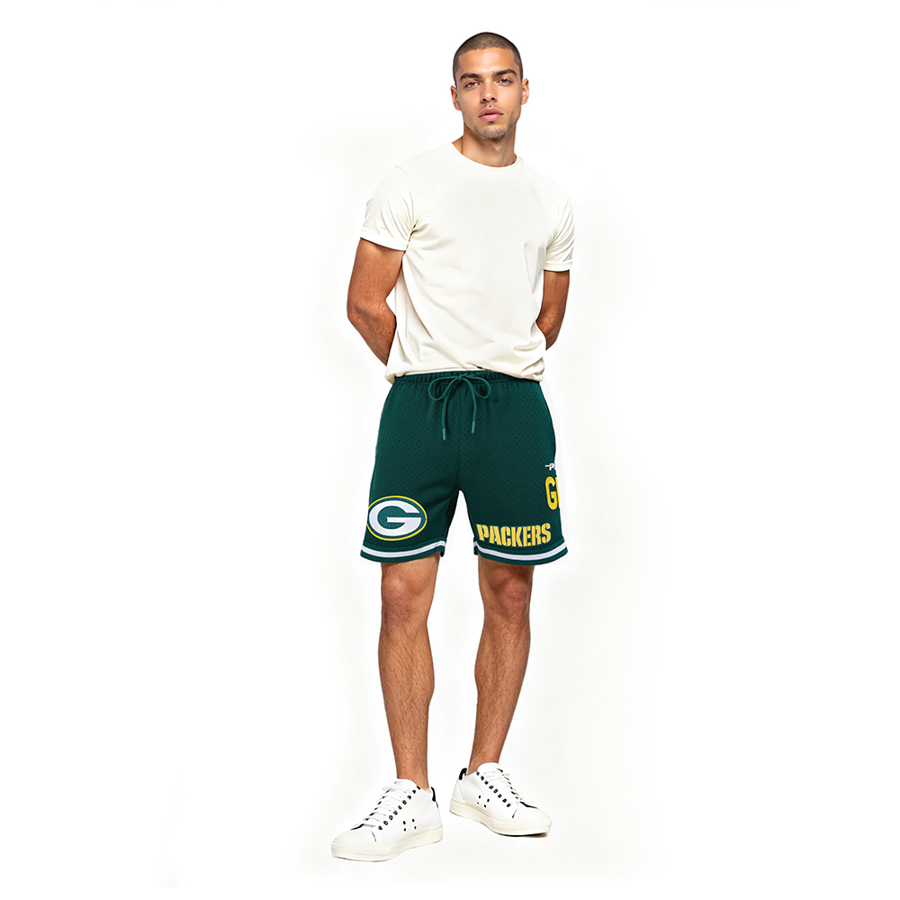 NFL GREEN BAY PACKERS MESH SHORT (VERT FORÊT)