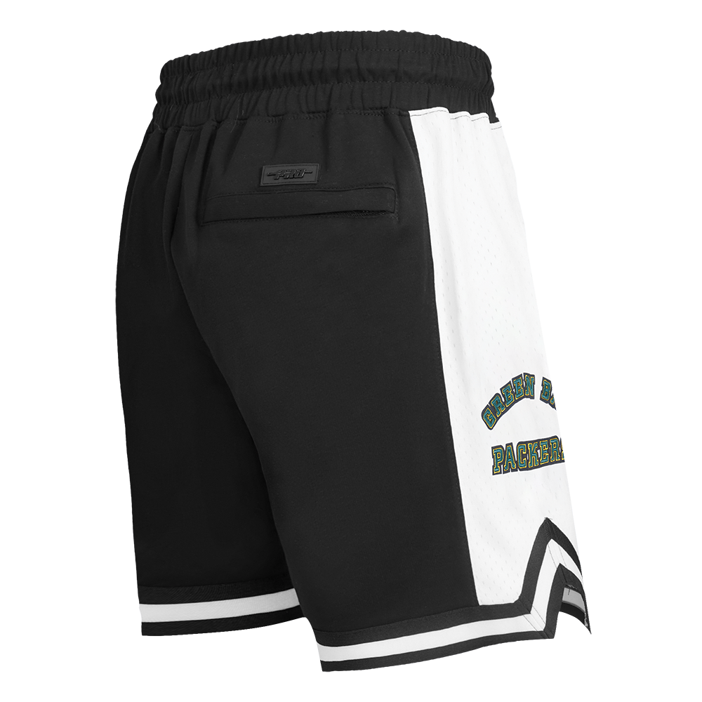 NFL GREEN BAY PACKERS RETRO CLASSIC MEN'S 2.0 SHORT (BLACK)