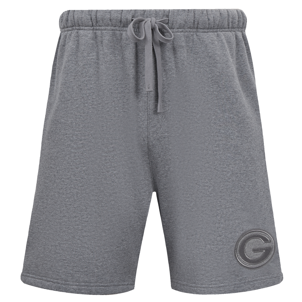 NFL GREEN BAY PACKERS NEUTRAL SHORT POUR HOMME (GRIS CHINÉ FONCÉ)