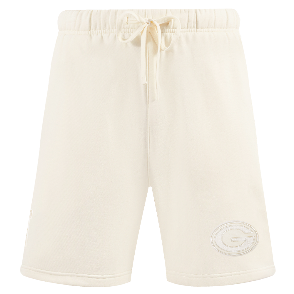 NFL GREEN BAY PACKERS NEUTRAL MEN'S SHORT (EGGSHELL)