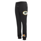 NFL GREEN BAY PACKERS CLASSIC CHENILLE JOGGER (BLACK)