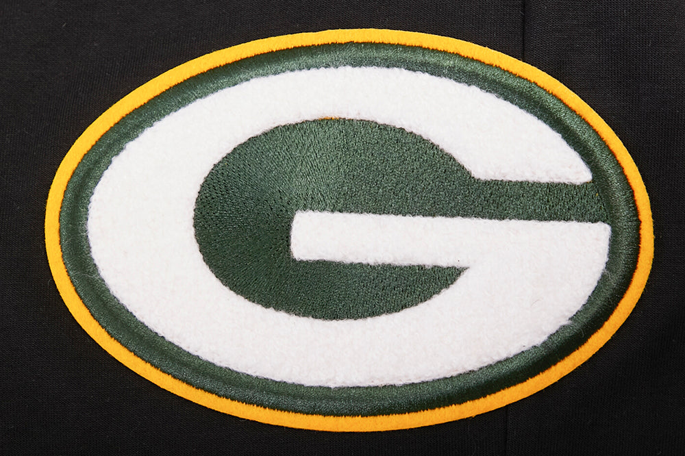 NFL GREEN BAY PACKERS CLASSIC CHENILLE JOGGER (BLACK)
