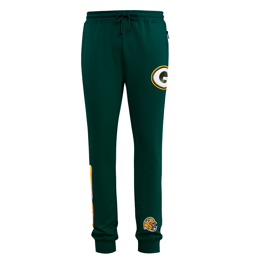 NFL GREEN BAY PACKERS CLASSIC CHENILLE JOGGER (FOREST GREEN)