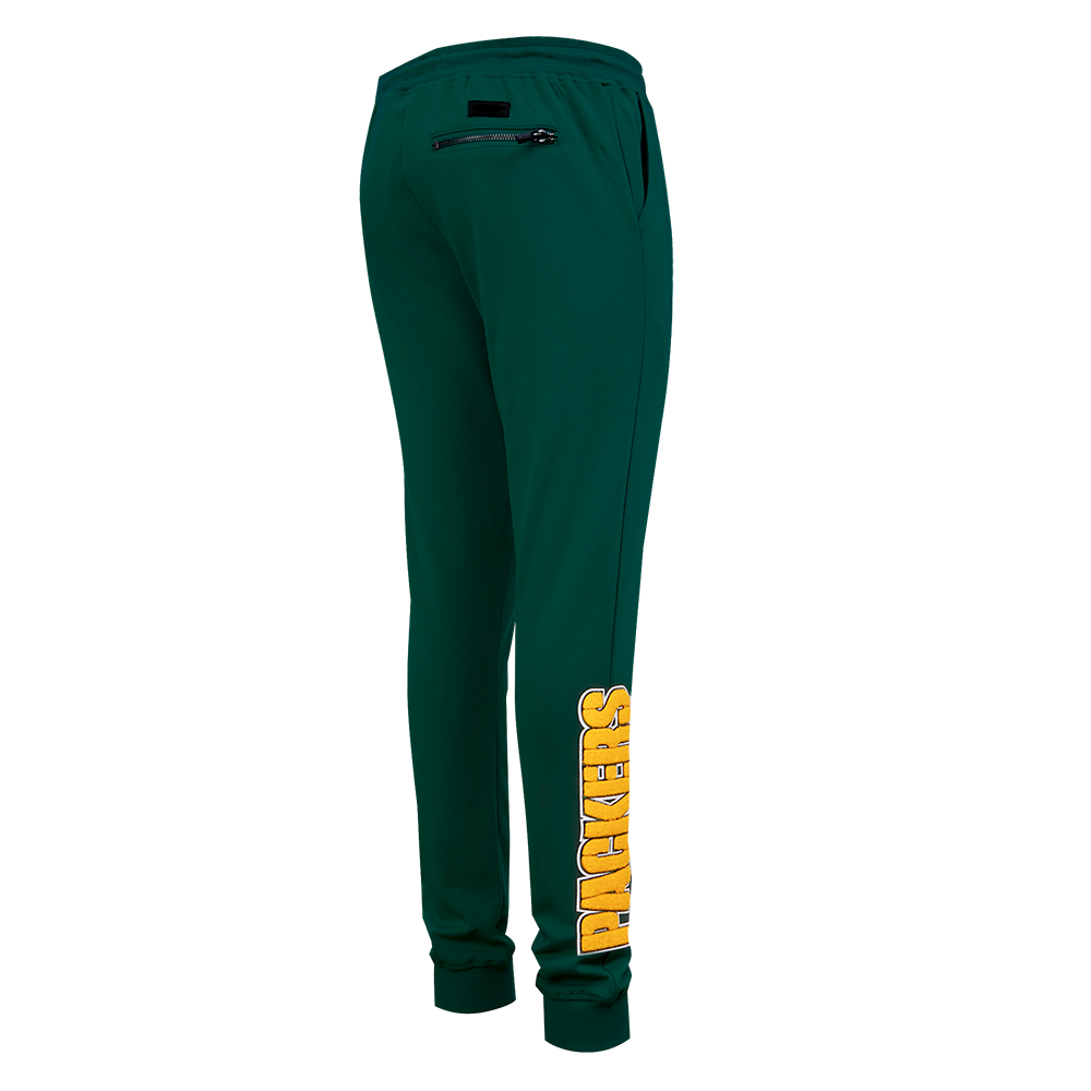 NFL GREEN BAY PACKERS CLASSIC CHENILLE JOGGER (FOREST GREEN)