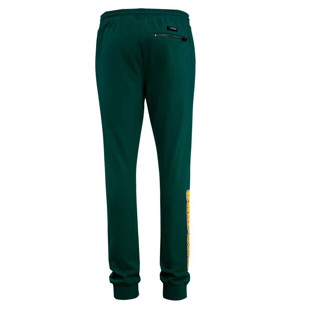 NFL GREEN BAY PACKERS CLASSIC CHENILLE JOGGER (FOREST GREEN)