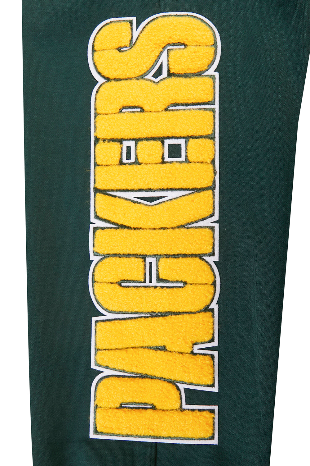 NFL GREEN BAY PACKERS CLASSIC CHENILLE JOGGER (FOREST GREEN)