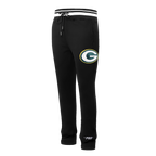 NFL GREEN BAY PACKERS MASHUP MEN'S RIB SWEATPANT (BLACK)