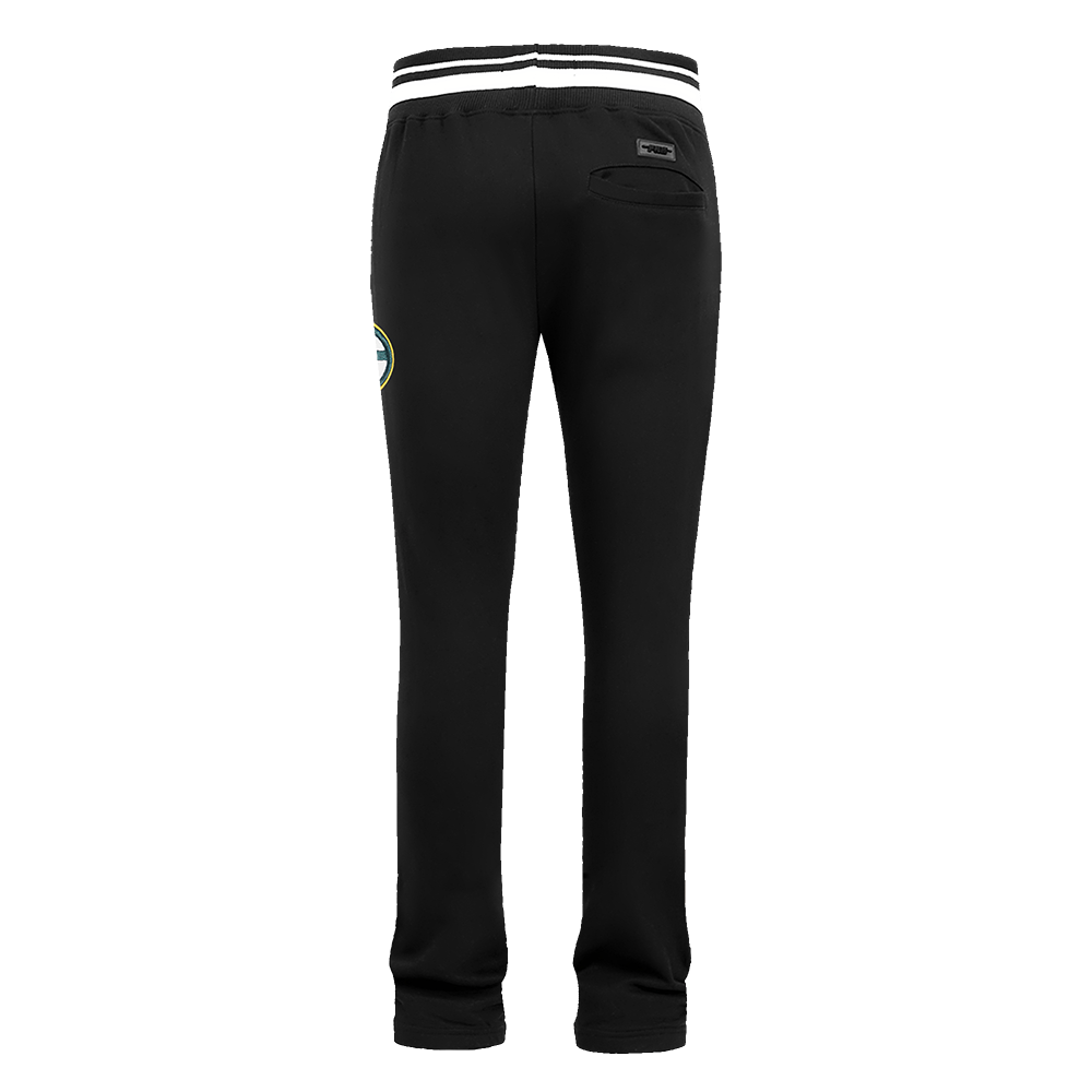 NFL GREEN BAY PACKERS MASHUP MEN'S RIB SWEATPANT (BLACK)