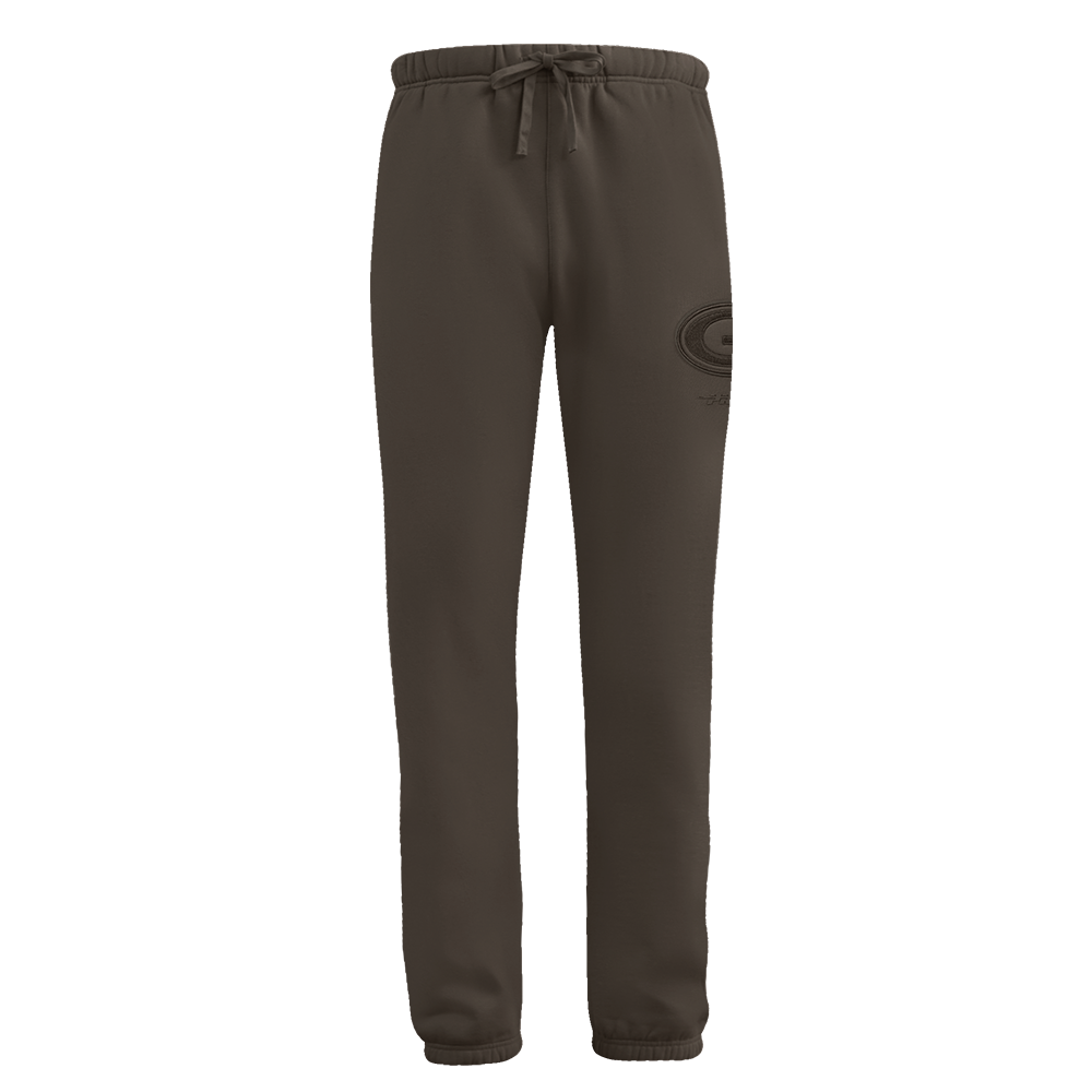 NFL GREEN BAY PACKERS NEUTRAL PANTALON OUATÉ POUR HOMME (TAUPE FONCÉ)