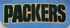 NFL GREEN BAY PACKERS CLASSIC CHENILLE CHANDAIL À CAPUCHON EN MAILLE DOUBLE À GLISSIÈRE (BLEU UNIVERSITÉ)
