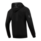 NFL GREEN BAY PACKERS TRIPLE BLACK MEN'S DK FZ HOODIE (TRIPLE BLACK)