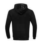 NFL GREEN BAY PACKERS TRIPLE BLACK MEN'S DK FZ HOODIE (TRIPLE BLACK)