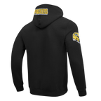 NFL GREEN BAY PACKERS OLD ENGLISH CHANDAIL À CAPUCHON POUR HOMME (NOIR)