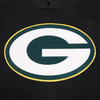 NFL GREEN BAY PACKERS CHANDAIL À CAPUCHON MASHUP CÔTELÉ POUR HOMME (NOIR)