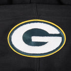 NFL GREEN BAY PACKERS CHANDAIL À CAPUCHON MASHUP CÔTELÉ POUR HOMME (NOIR)