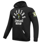 NFL GREEN BAY PACKERS MODERN ORIGINALS CHANDAIL À CAPUCHON EN MOLLETON POUR HOMME (NOIR)