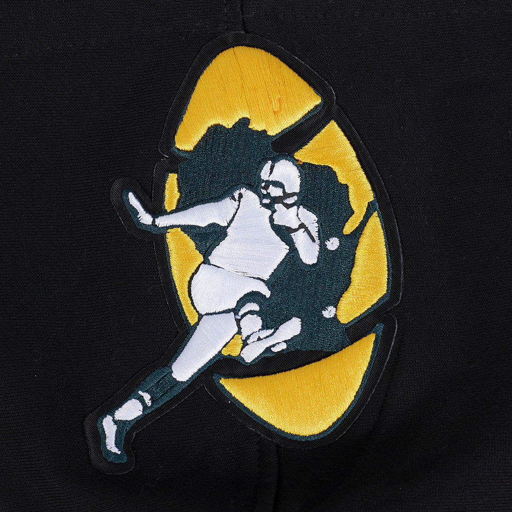 NFL GREEN BAY PACKERS RETRO CLASSIC CHANDAIL À CAPUCHON POUR HOMME (NOIR)