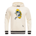 NFL GREEN BAY PACKERS RETRO CLASSIC MEN'S PULLOVER HOODIE (EGGSHELL/ BLACK)