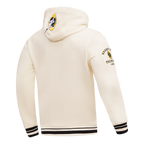 NFL GREEN BAY PACKERS RETRO CLASSIC MEN'S PULLOVER HOODIE (EGGSHELL/ BLACK)