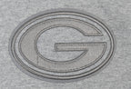 NFL GREEN BAY PACKERS NEUTRAL CHANDAIL À CAPUCHON À ÉPAULES TOMBANTES POUR HOMME (GRIS CHINÉ FONCÉ)