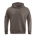 NFL GREEN BAY PACKERS NEUTRAL CHANDAIL À CAPUCHON À ÉPAULES TOMBANTES POUR HOMME (TAUPE FONCÉ)