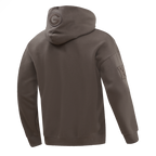 NFL GREEN BAY PACKERS NEUTRAL CHANDAIL À CAPUCHON À ÉPAULES TOMBANTES POUR HOMME (TAUPE FONCÉ)