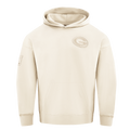 NFL GREEN BAY PACKERS NEUTRAL CHANDAIL À CAPUCHON À ÉPAULES TOMBANTES POUR HOMME (COQUILLE D'ŒUF)