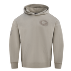 NFL GREEN BAY PACKERS NEUTRAL CHANDAIL À CAPUCHON À ÉPAULES TOMBANTES POUR HOMME (TAUPE)