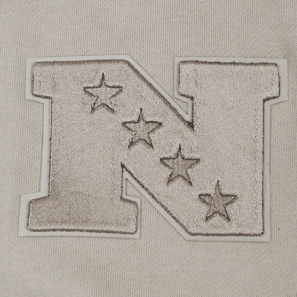 NFL GREEN BAY PACKERS NEUTRAL CHANDAIL À CAPUCHON À ÉPAULES TOMBANTES POUR HOMME (TAUPE)