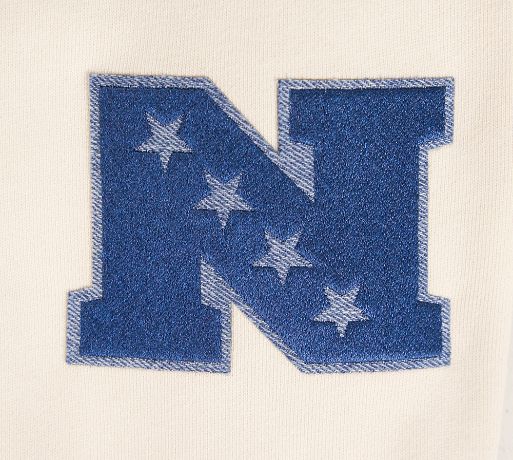 NFL GREEN BAY PACKERS VARSITY BLUES PO HOODIE (LINEN)