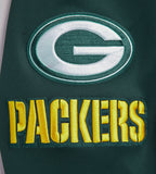 NFL GREEN BAY PACKERS  CLASSIC MEN'S DK TRACK JACKET (FOREST GREEN)
