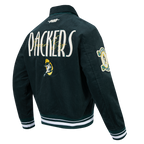 NFL GREEN BAY PACKERS ORIGINAL PLAYERS BLOUSON POUR HOMME (VERT FORÊT)
