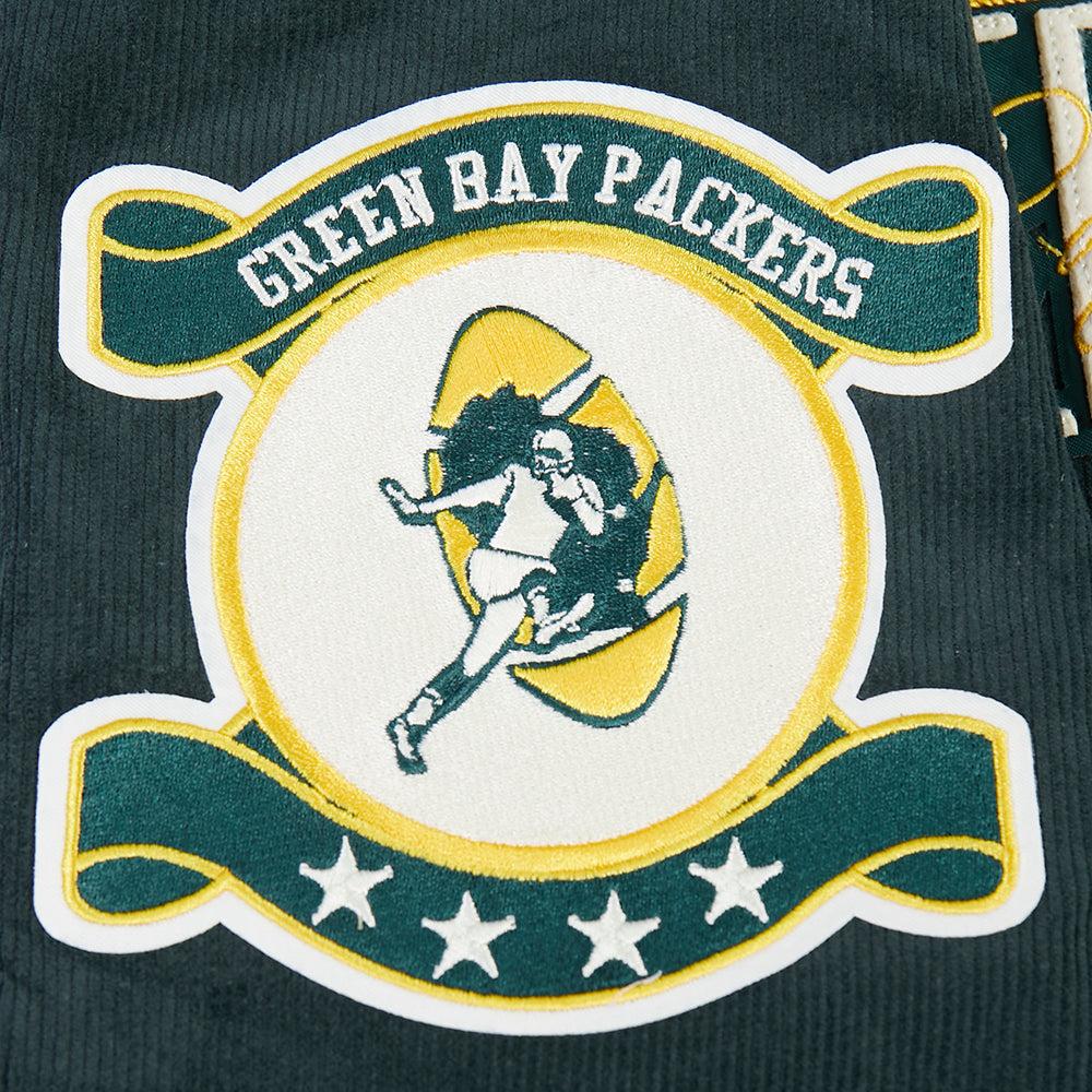 NFL GREEN BAY PACKERS ORIGINAL PLAYERS BLOUSON POUR HOMME (VERT FORÊT)