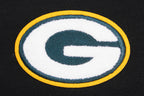 NFL GREEN BAY PACKERS  CLASSIC WOMEN'S SINGLE JERSEY BOXY TEE (BLACK)