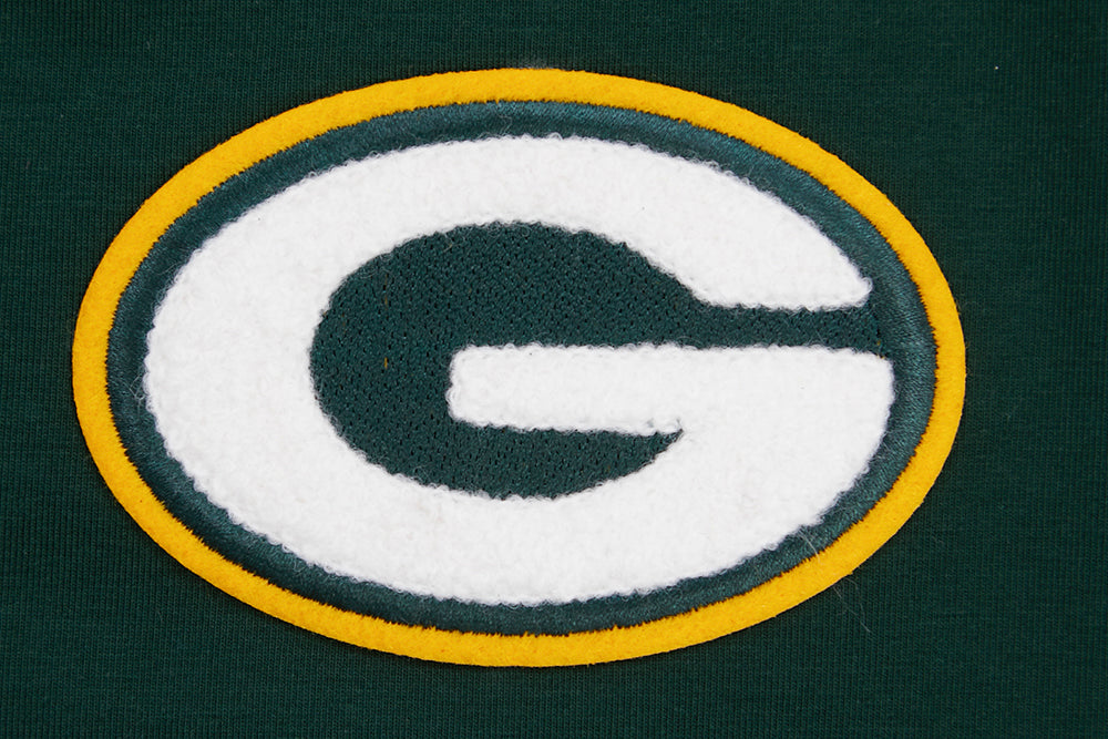 NFL GREEN BAY PACKERS  CLASSIC SINGLE JERSEY BOXY TEE (FOREST GREEN)