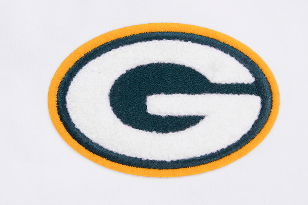 NFL GREEN BAY PACKERS  CLASSIC SINGLE JERSEY BOXY TEE (WHITE)