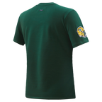 NFL GREEN BAY PACKERS CLASSIC T-SHIRT AJUSTÉ EN JERSEY SIMPLE (VERT FORÊT)