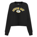 NFL GREEN BAY PACKERS CLASSIC CHANDAIL À COL ROND (NOIR)