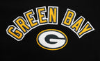 NFL GREEN BAY PACKERS CLASSIC CHANDAIL À COL ROND (NOIR)