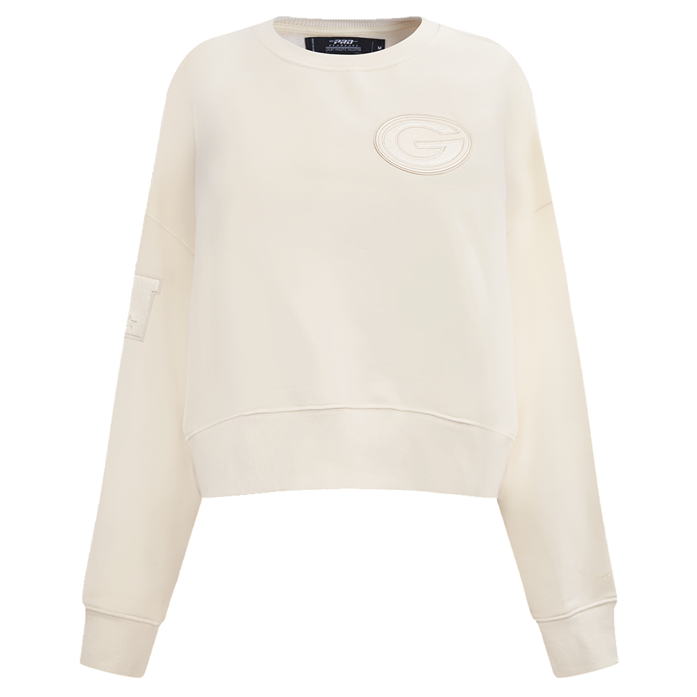 NFL GREEN BAY PACKERS NEUTRAL CHANDAIL À COL ROND POUR FEMME (COQUILLE D'ŒUF)