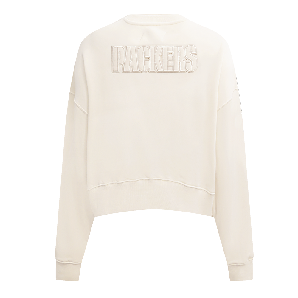 NFL GREEN BAY PACKERS NEUTRAL CHANDAIL À COL ROND POUR FEMME (COQUILLE D'ŒUF)