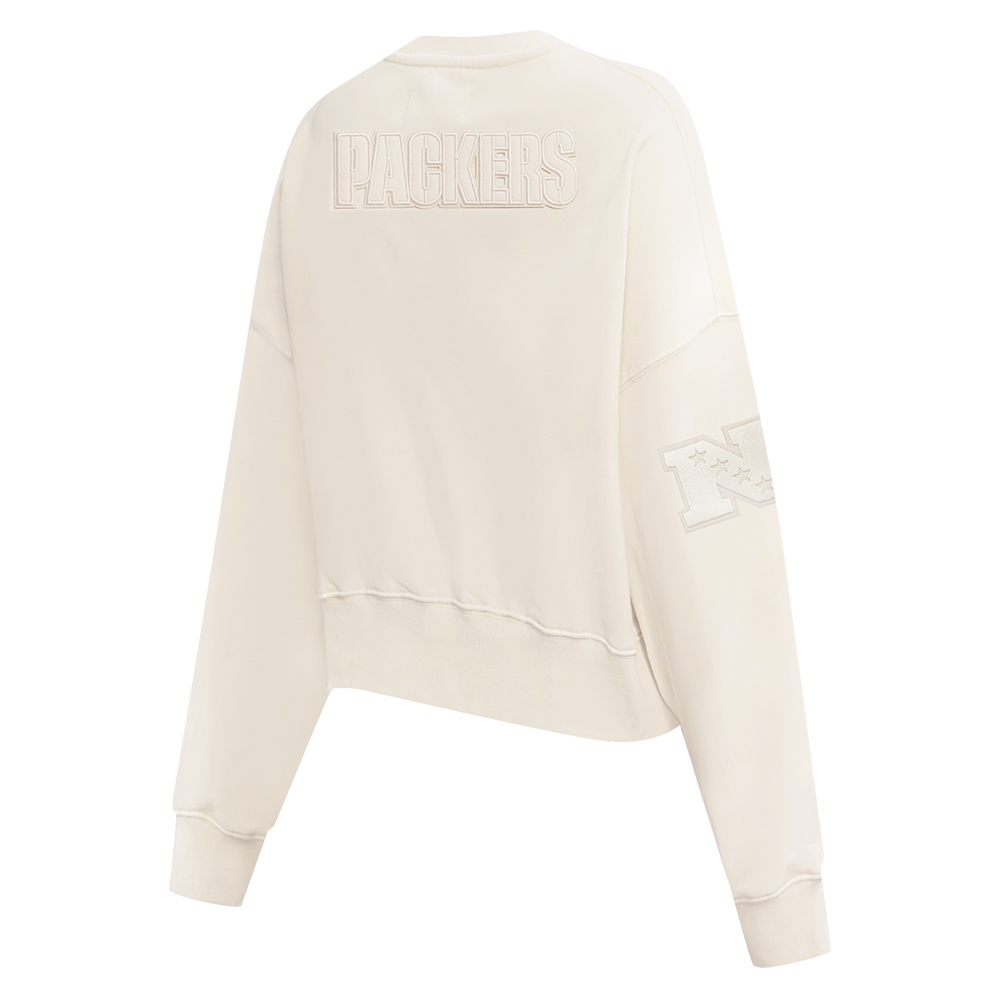 NFL GREEN BAY PACKERS NEUTRAL CHANDAIL À COL ROND POUR FEMME (COQUILLE D'ŒUF)