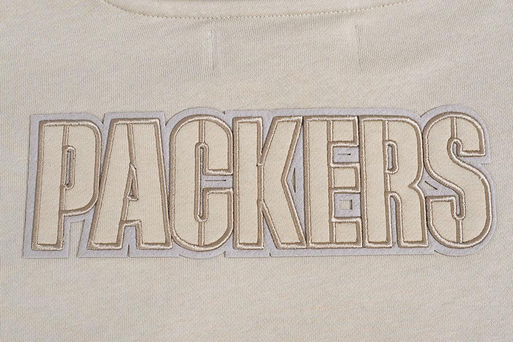 NFL GREEN BAY PACKERS NEUTRAL CHANDAIL À COL ROND POUR FEMME (TAUPE)
